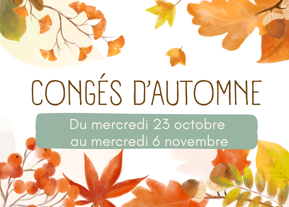 Congés d’automne